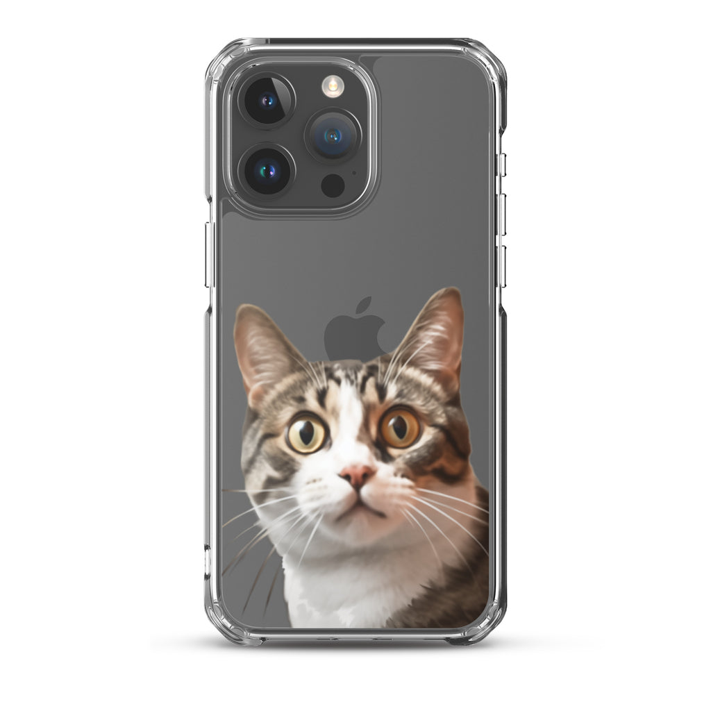 Cat D Clear Case for iPhone