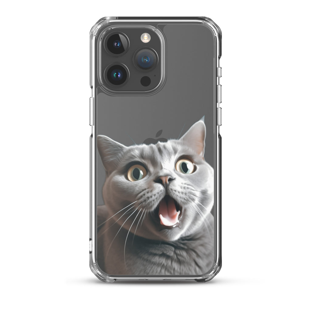 Cat F Clear Case for iPhone