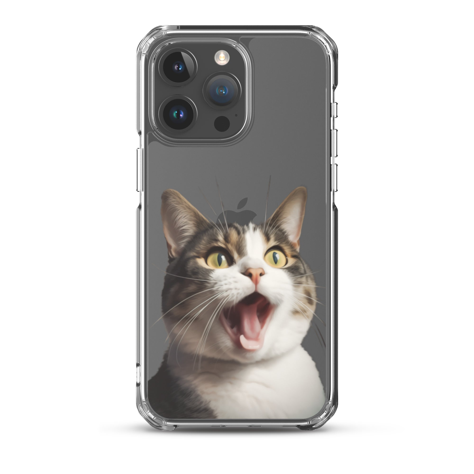 Cat H Clear Case for iPhone