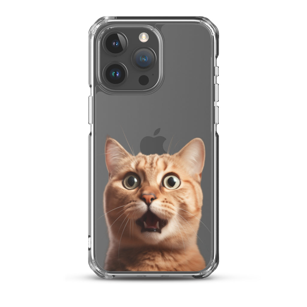 Cat J Clear Case for iPhone