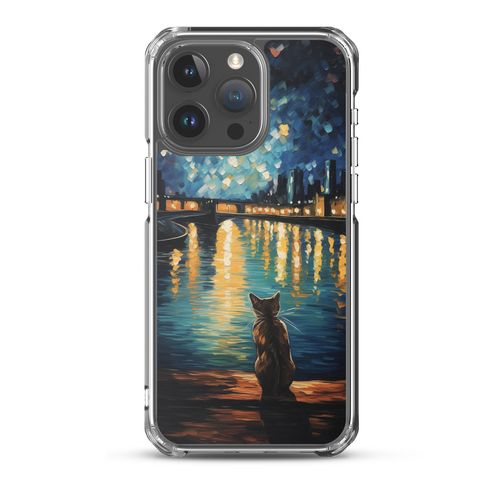 River Cat C Clear Case for iPhone