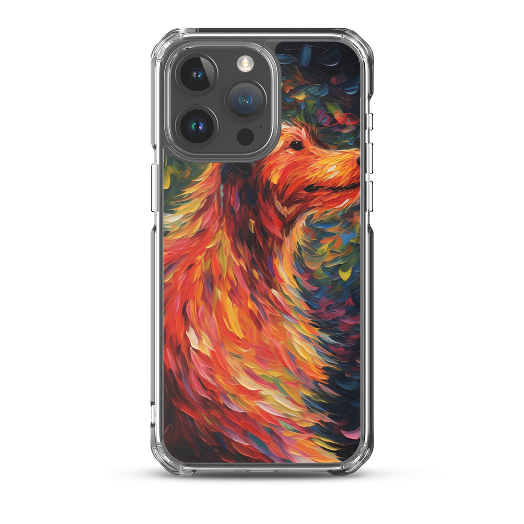 Van Gogh dog C Clear Case for iPhone