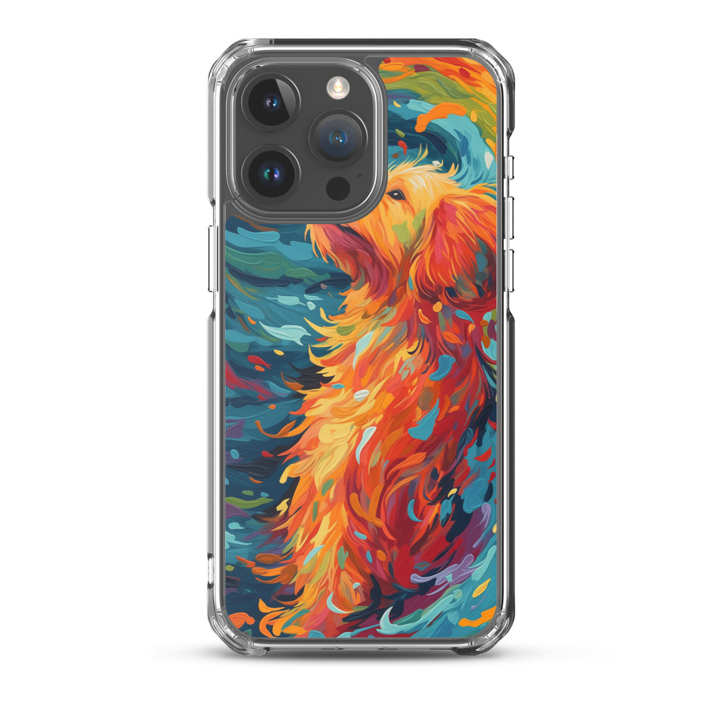 Van Gogh dog B Clear Case for iPhone