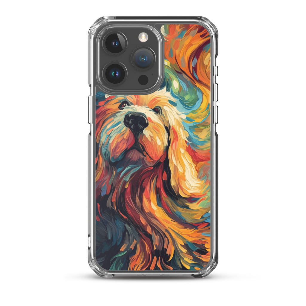 Van Gogh dog D Clear Case for iPhone