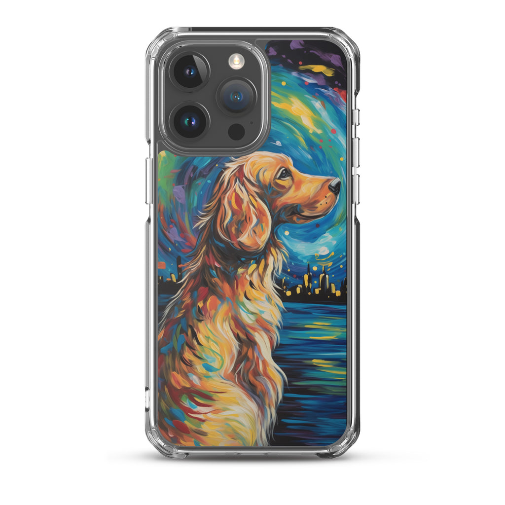 Van Gogh dog F Clear Case for iPhone