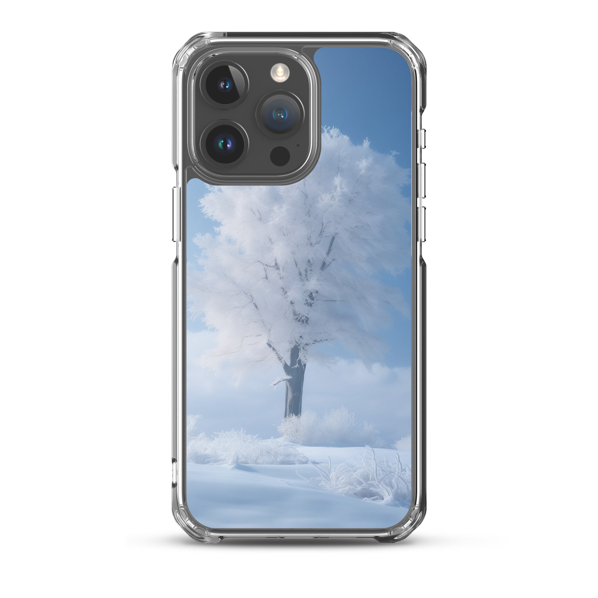 Snow Tree B Clear Case for iPhone®