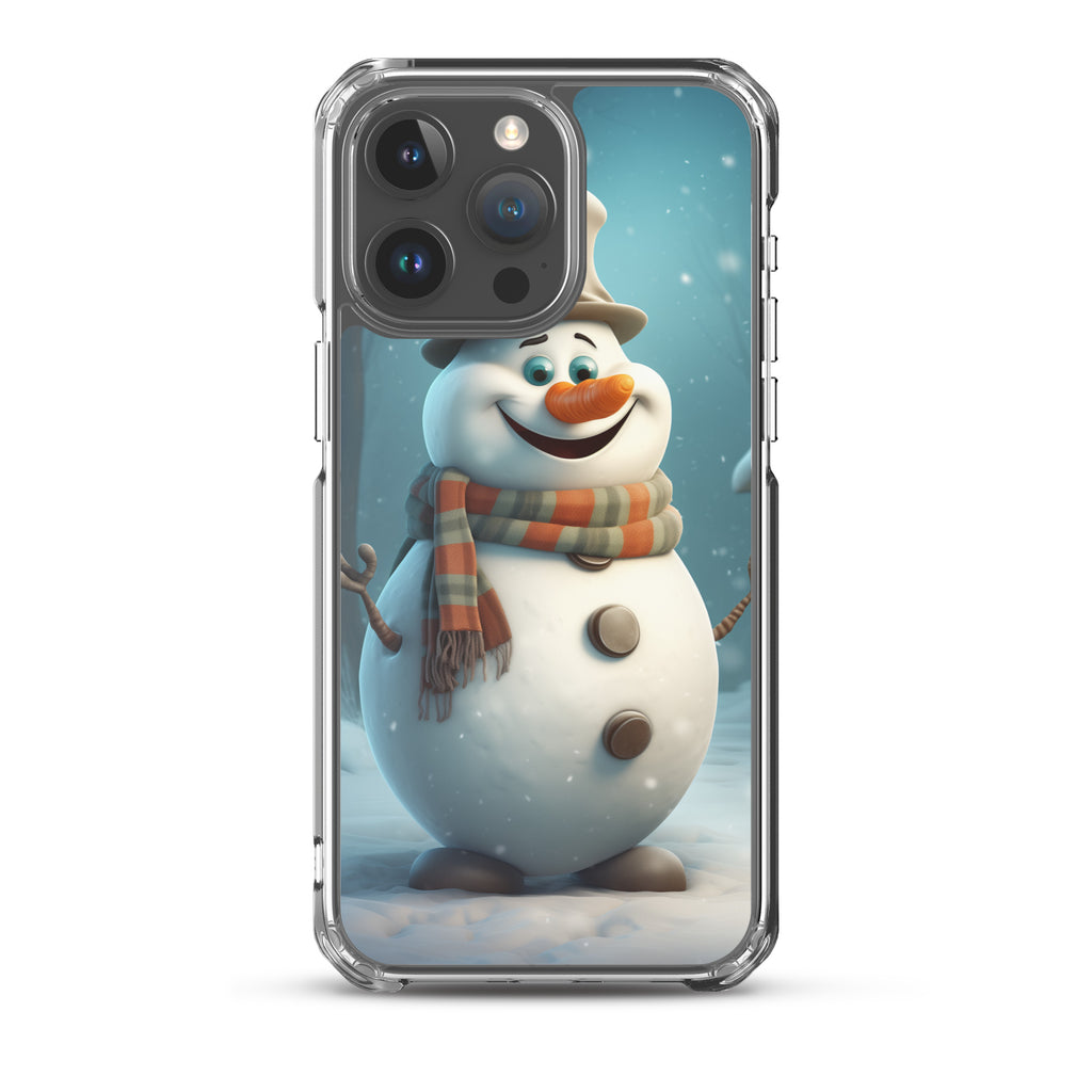 Snowman Finley Clear Case for iPhone®