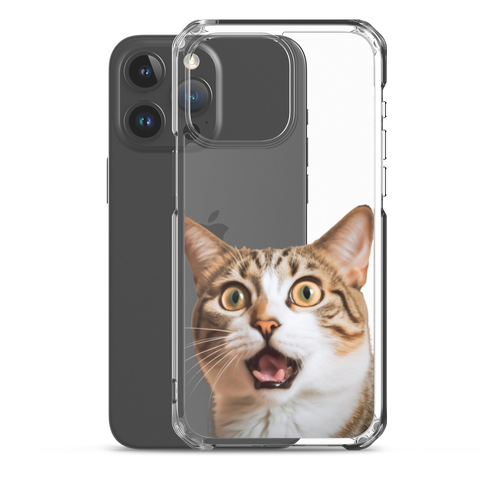 Cat A Clear Case for iPhone
