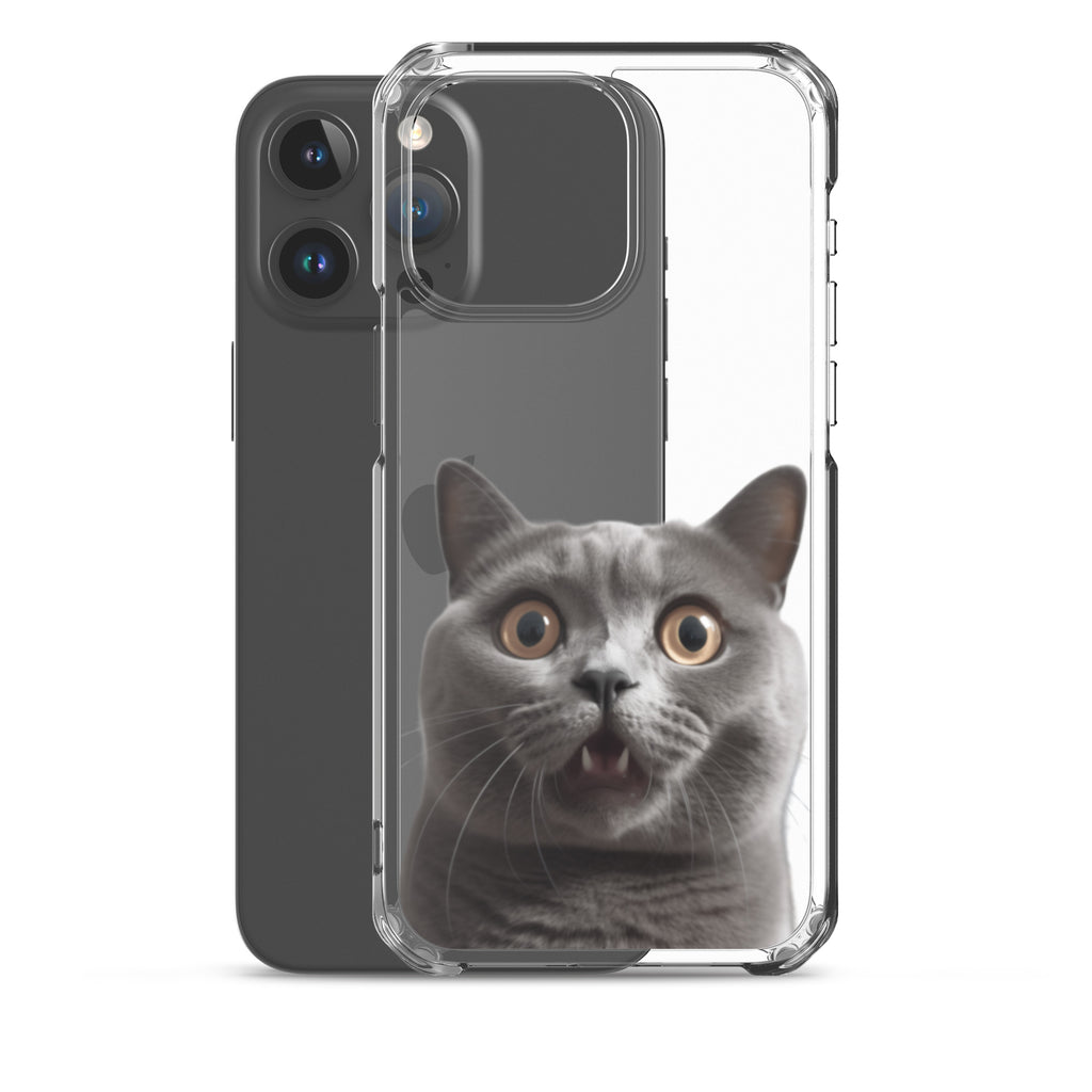Cat B Clear Case for iPhone