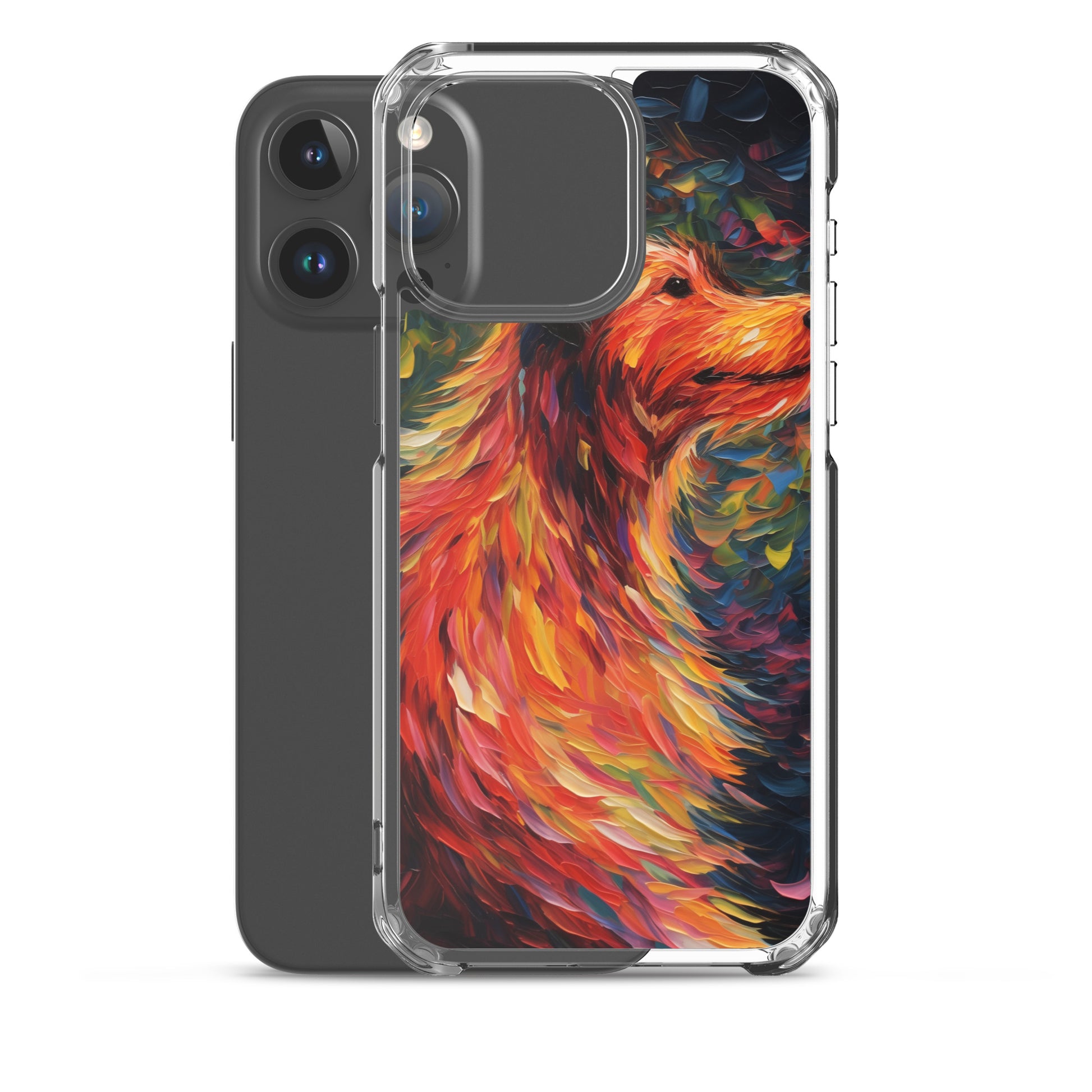 Van Gogh dog C Clear Case for iPhone