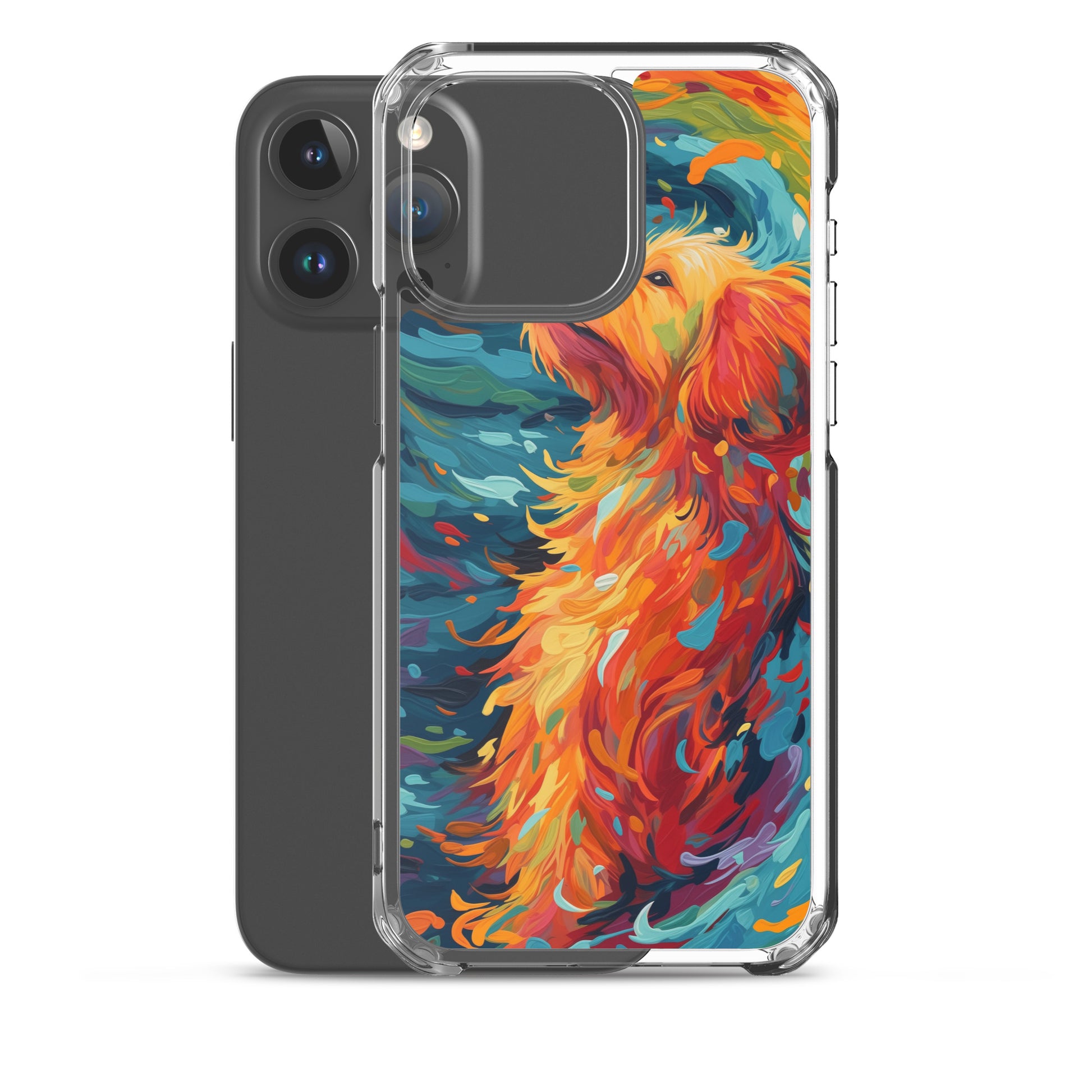 Van Gogh dog B Clear Case for iPhone
