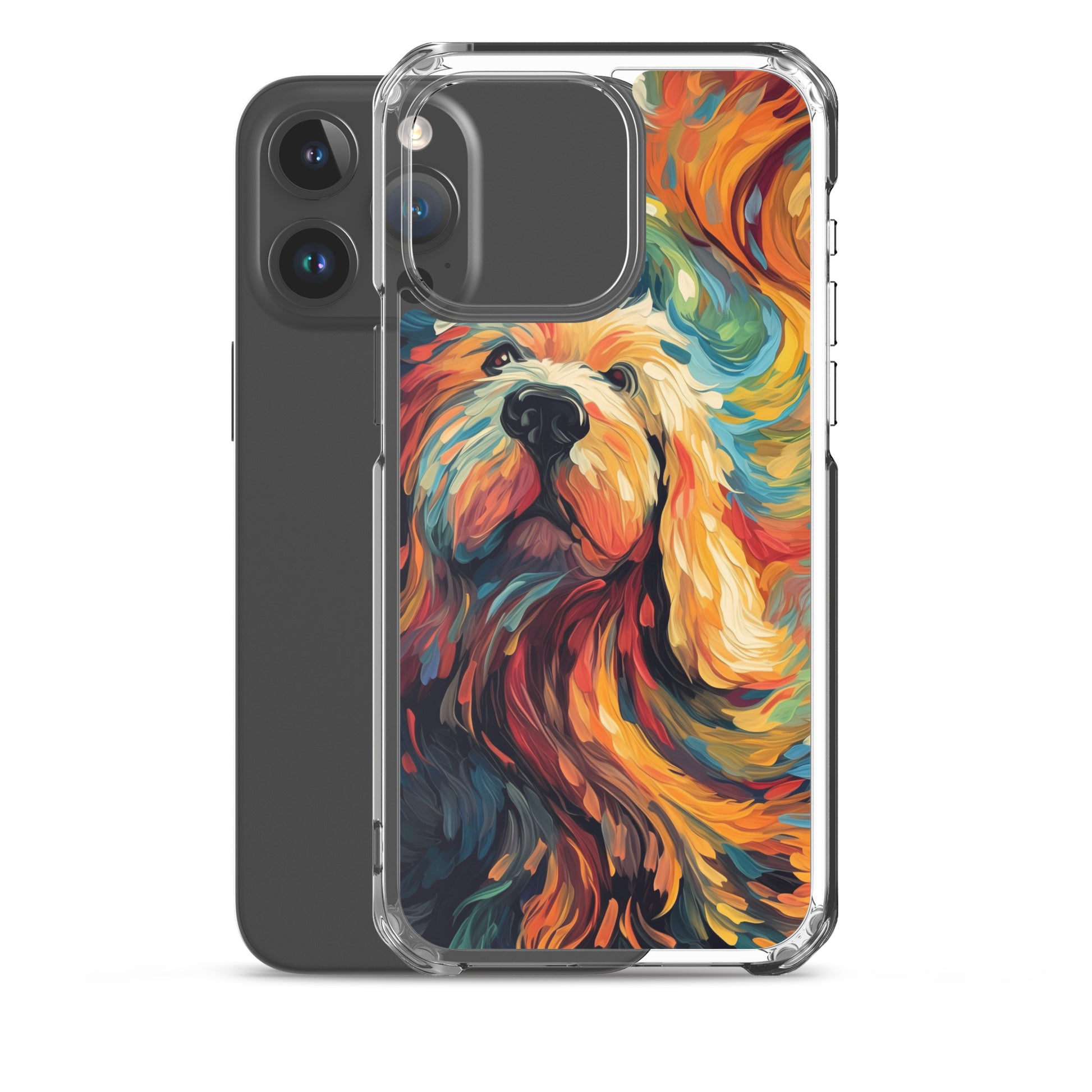 Van Gogh dog D Clear Case for iPhone