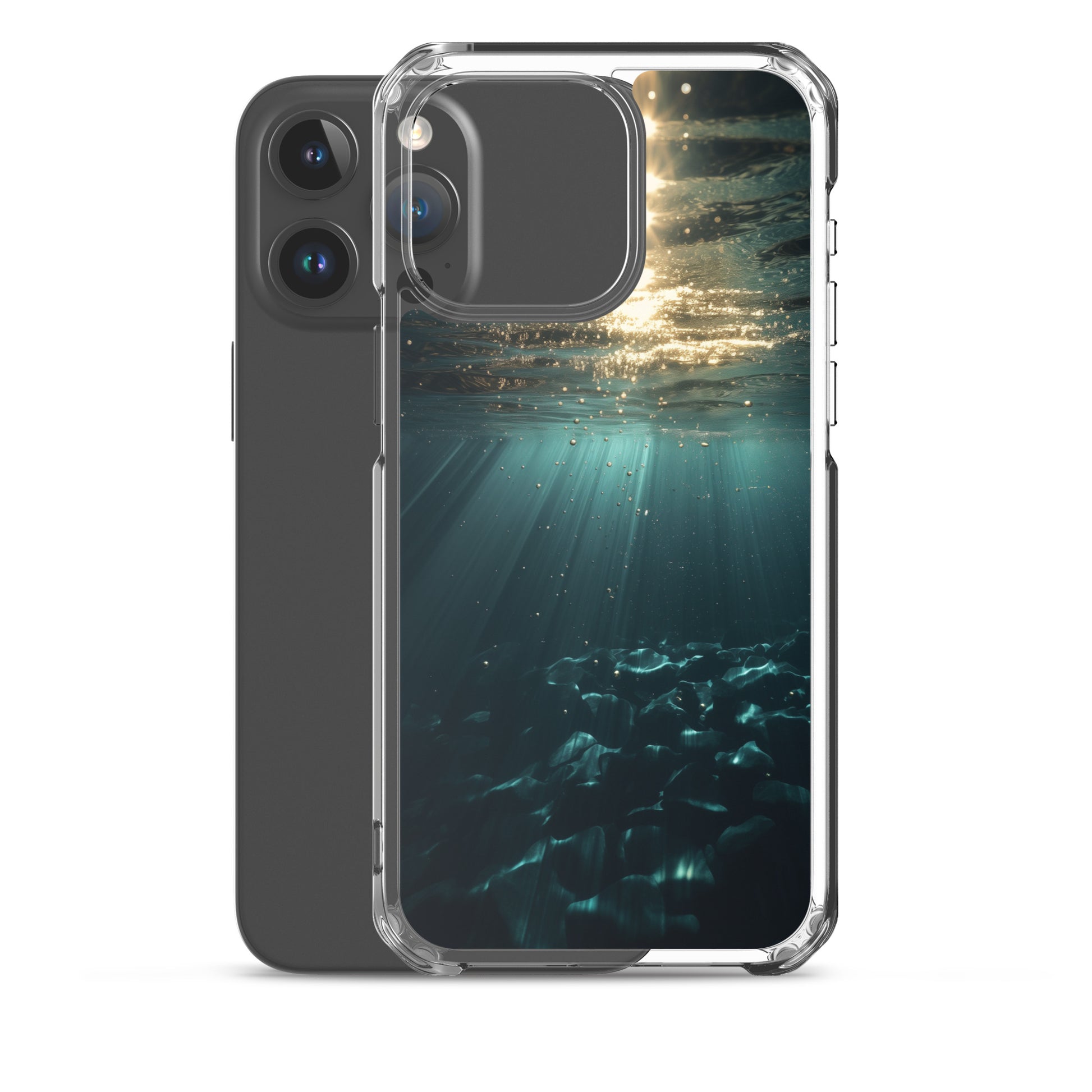 Soft Glow Mood B Clear Case for iPhone