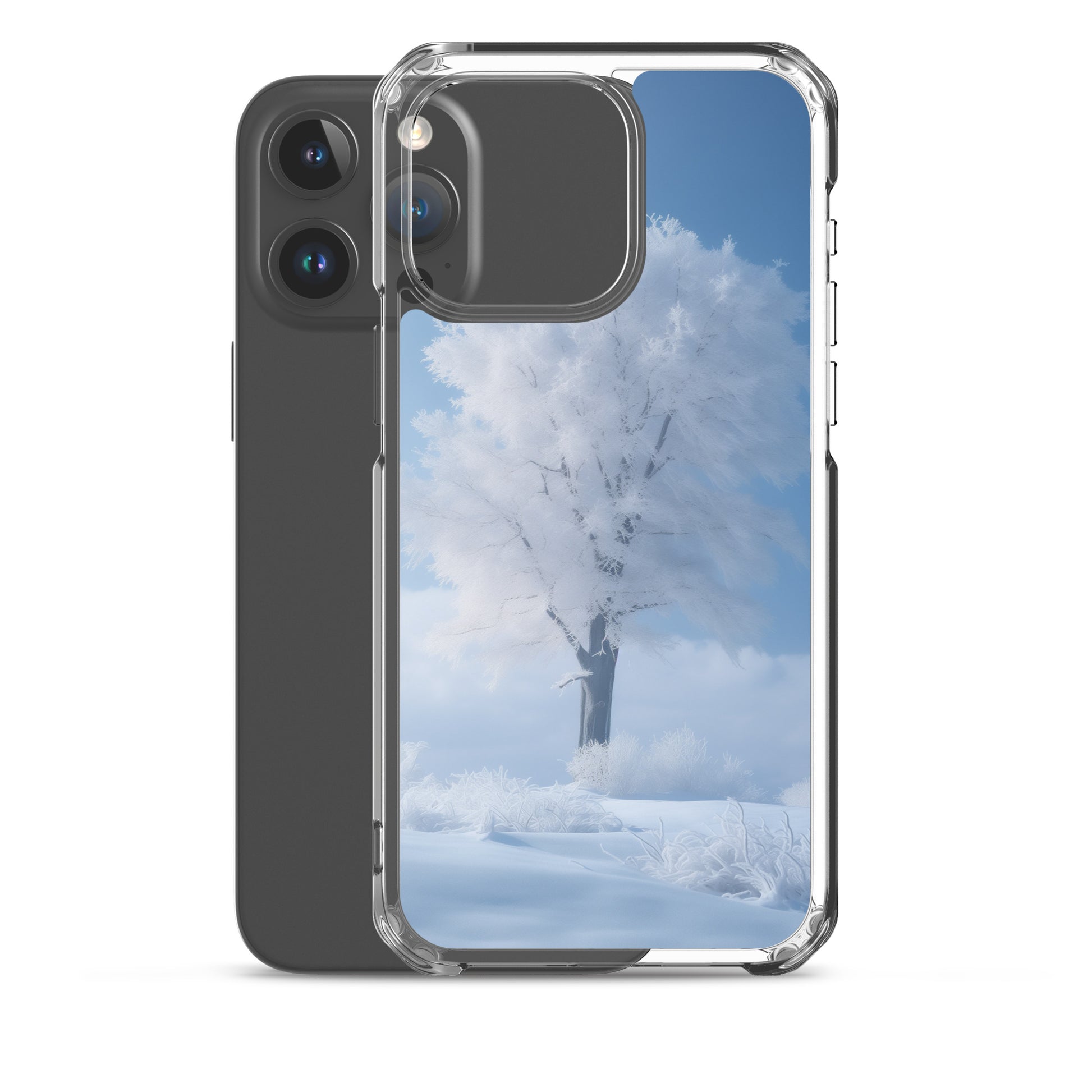 Snow Tree B Clear Case for iPhone®