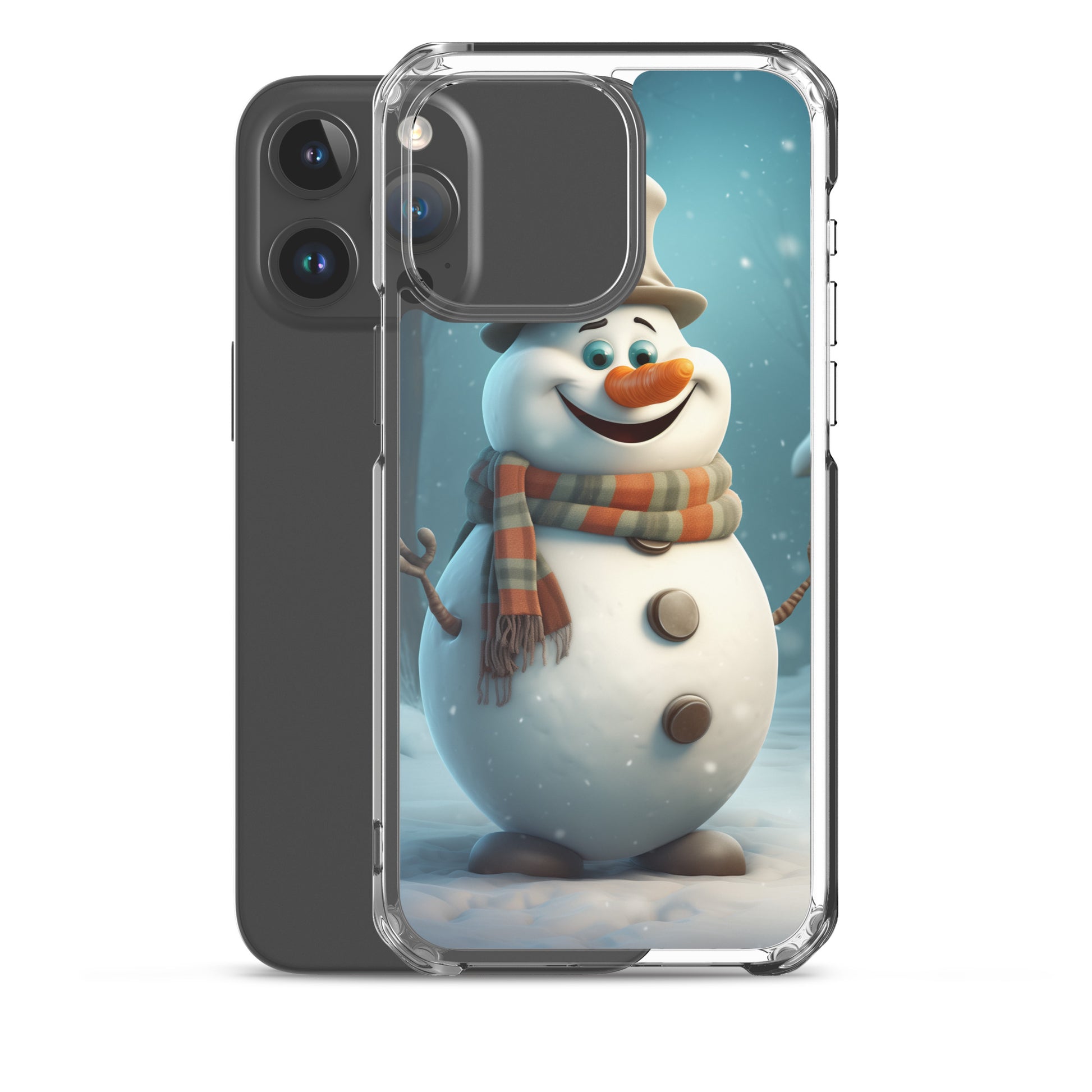 Snowman Finley Clear Case for iPhone®