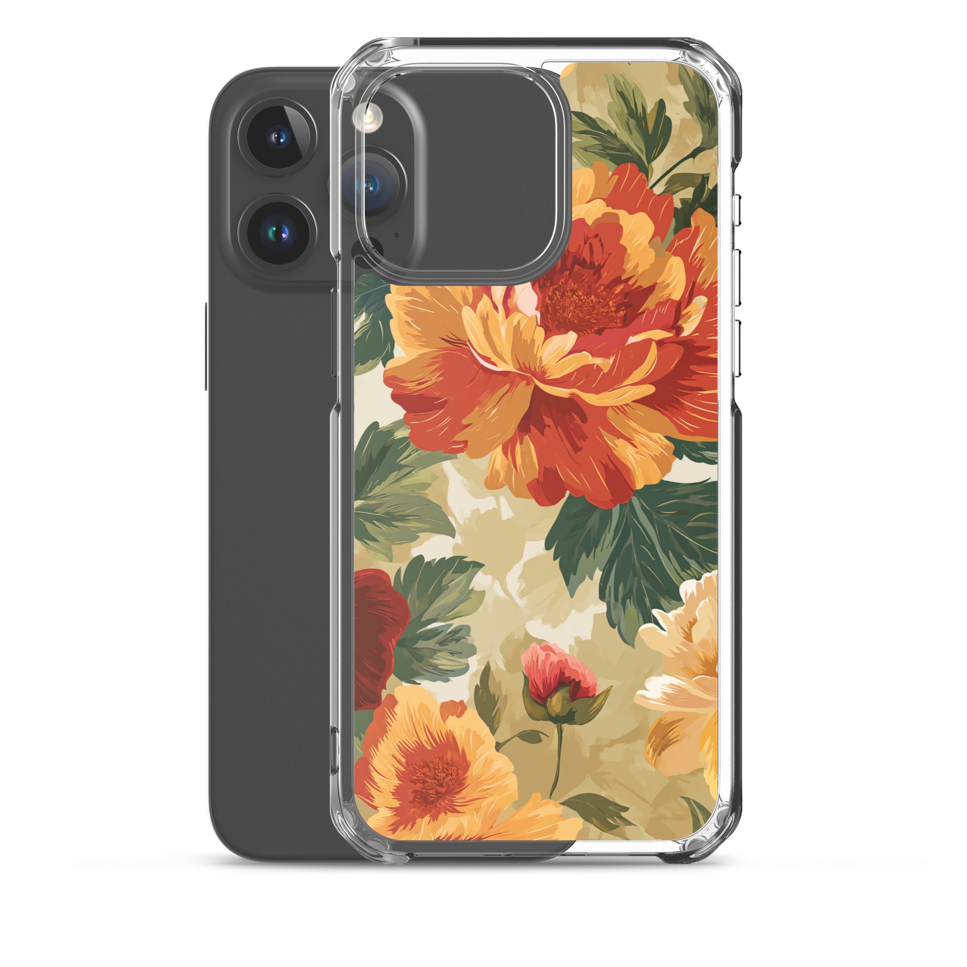 Flower Angel Clear Case for iPhone®