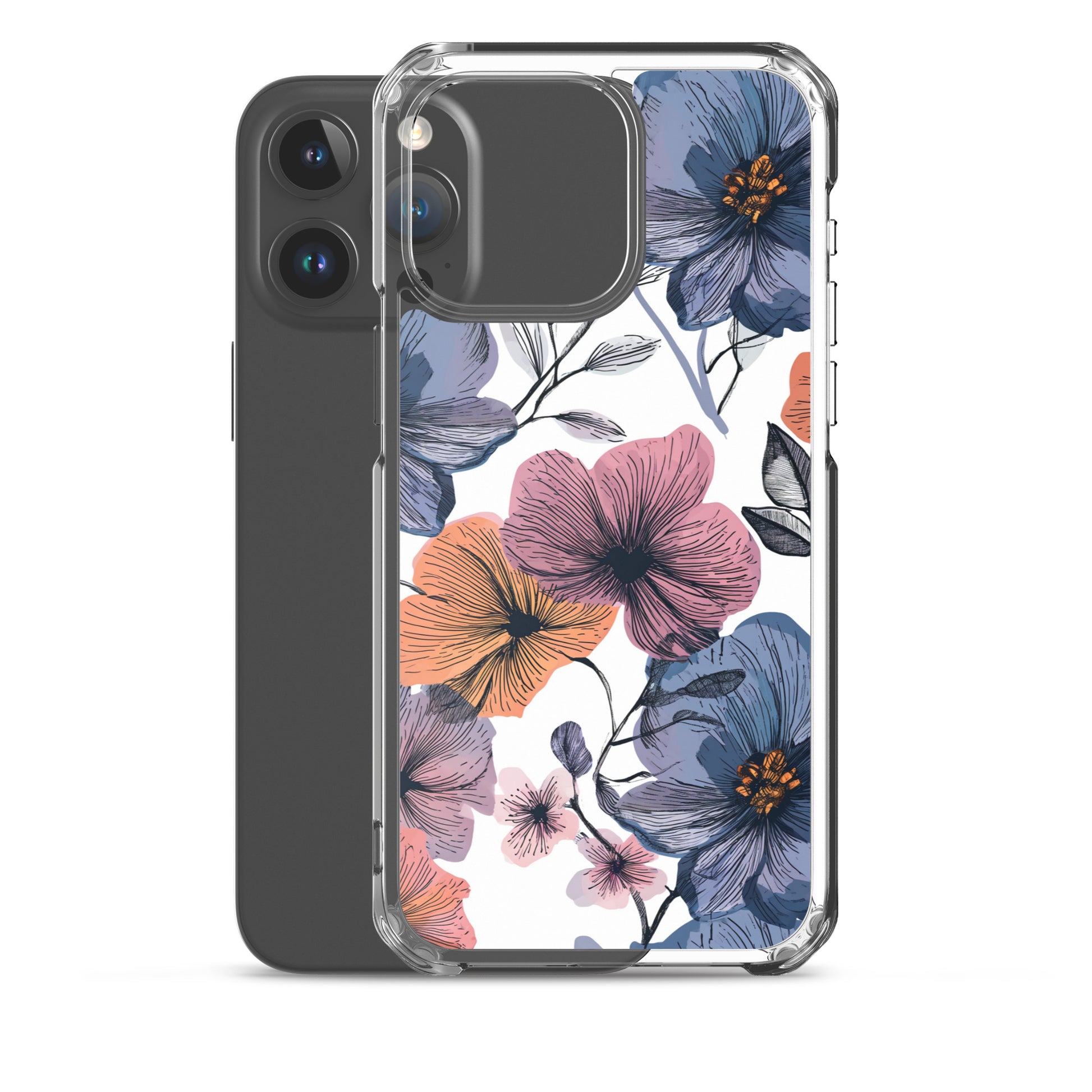 Flower Beautiful Clear Case for iPhone®