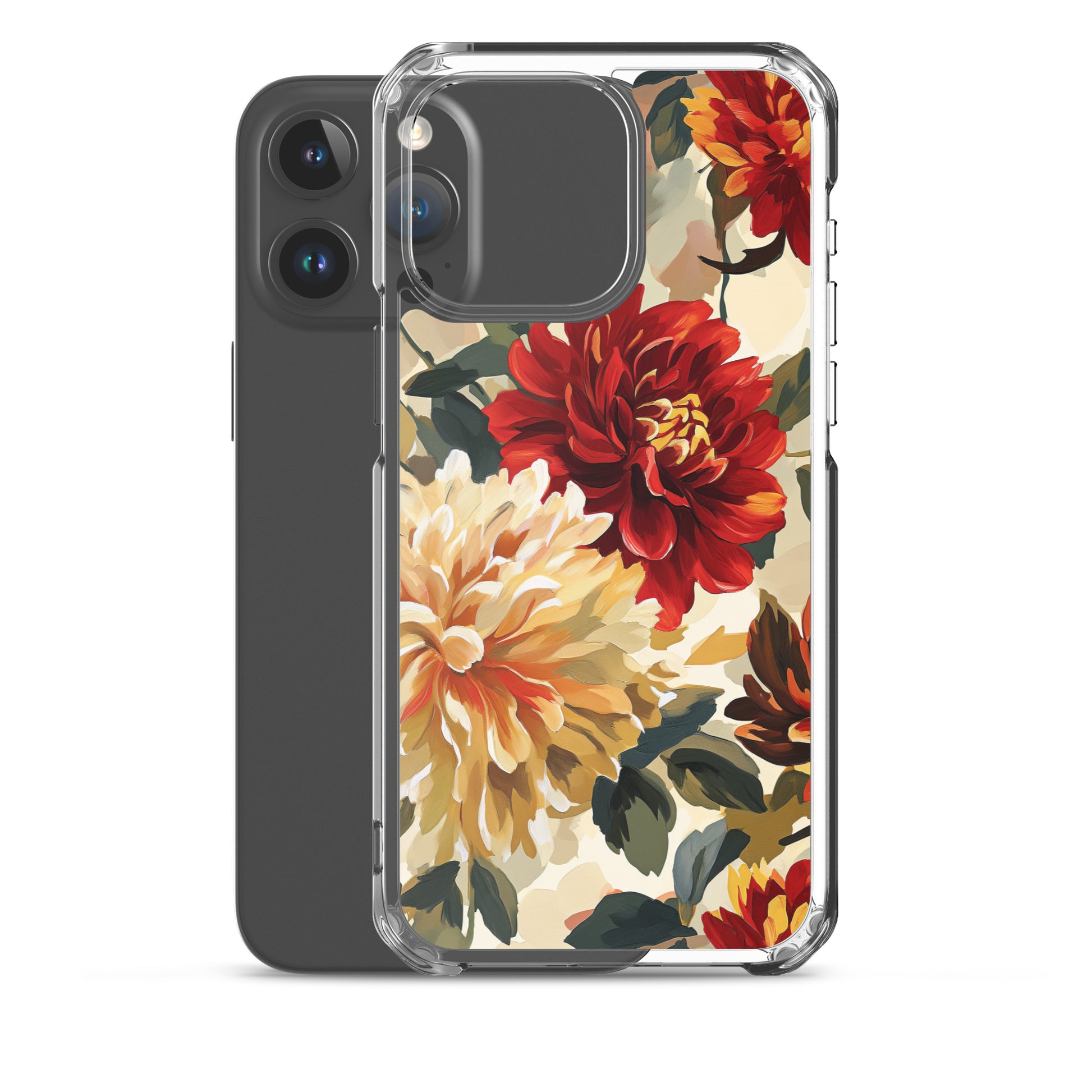 Flower Coral Clear Case for iPhone®