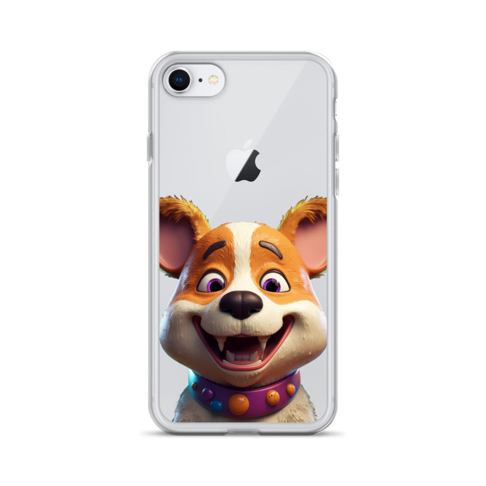 Dog D Clear Case for iPhone®