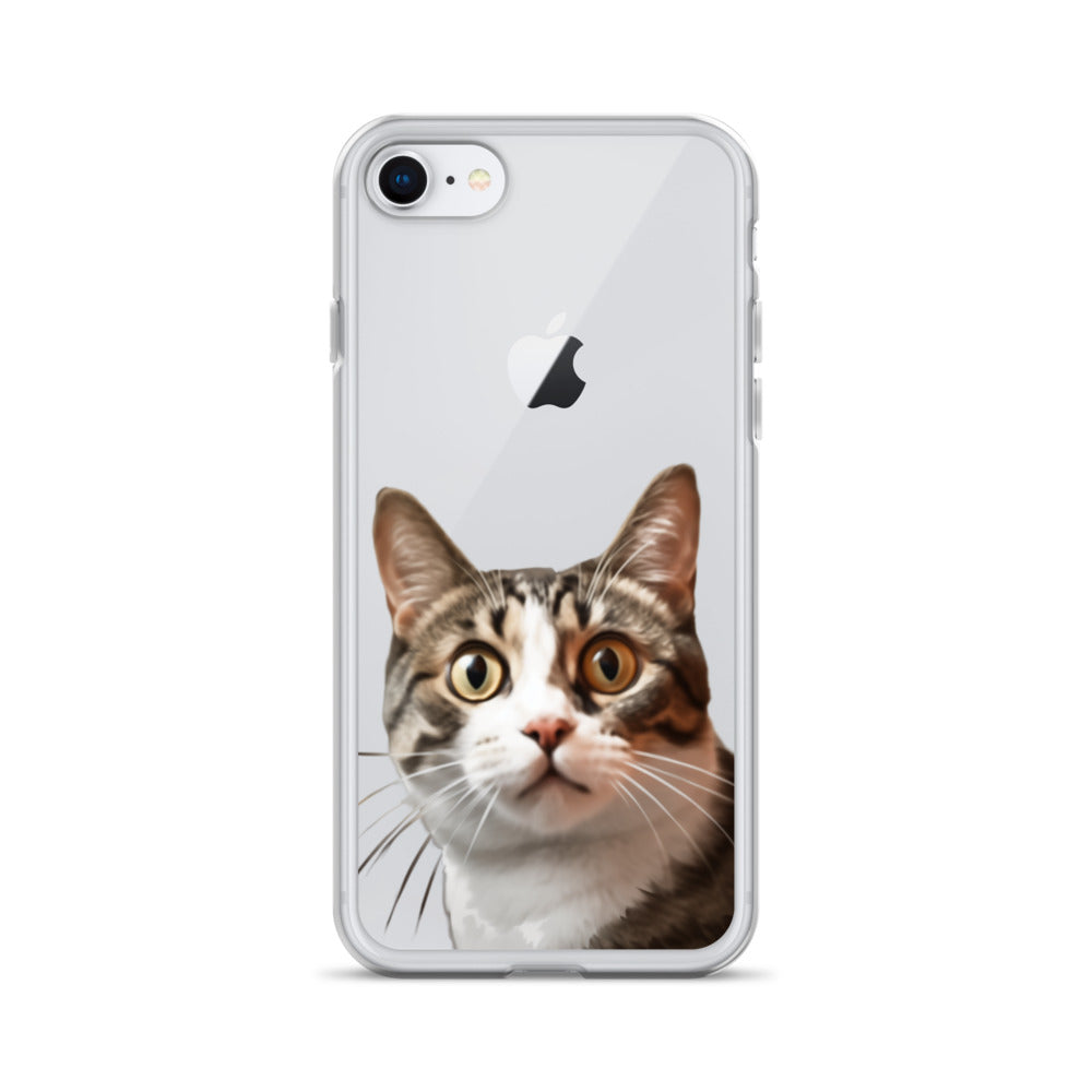 Cat D Clear Case for iPhone