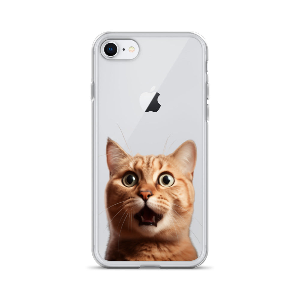 Cat J Clear Case for iPhone