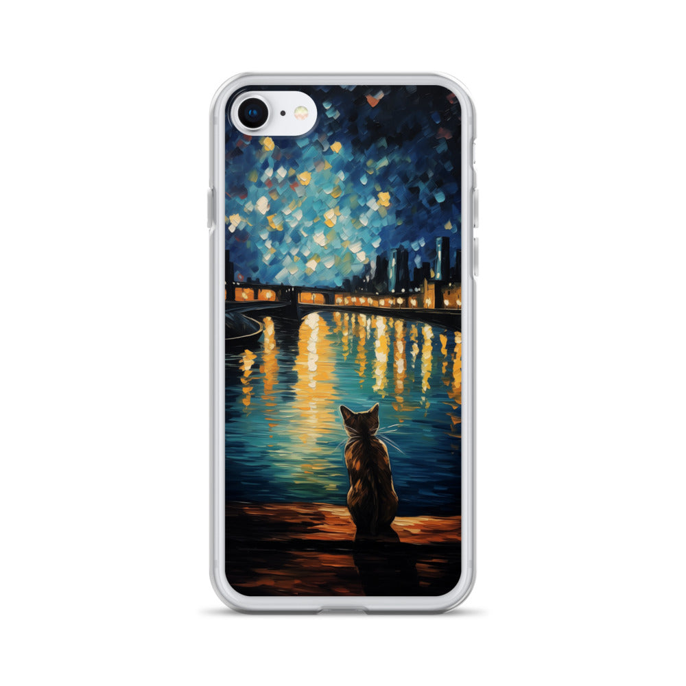 River Cat C Clear Case for iPhone