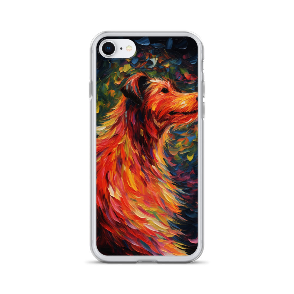 Van Gogh dog C Clear Case for iPhone