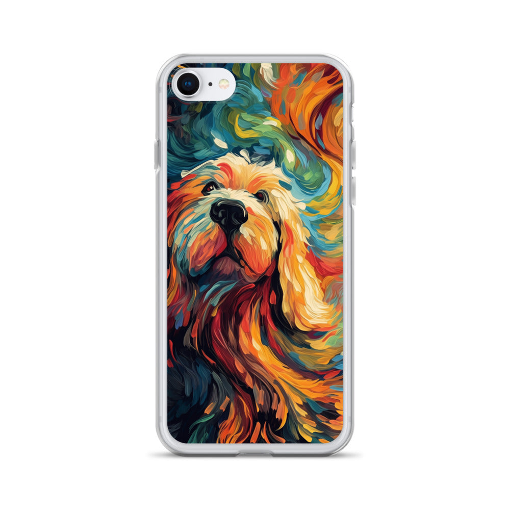 Van Gogh dog D Clear Case for iPhone