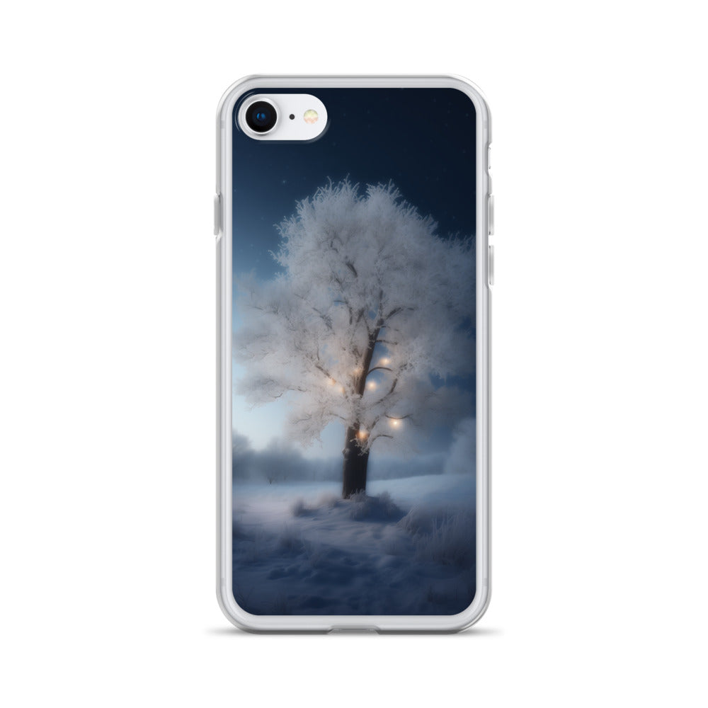 Snow Tree L Clear Case for iPhone®