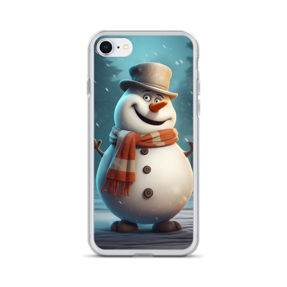 Snowman Jordan Clear Case for iPhone®