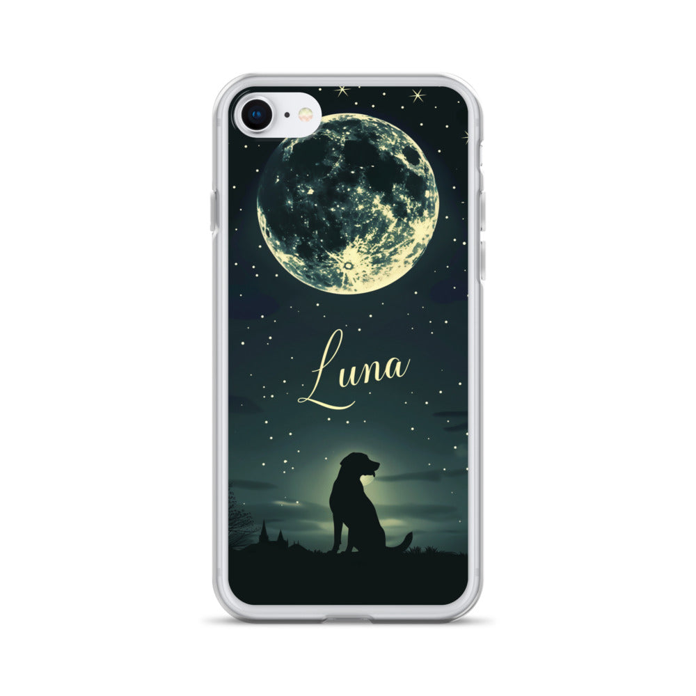 Canine Name Luna Clear Case for iPhone®