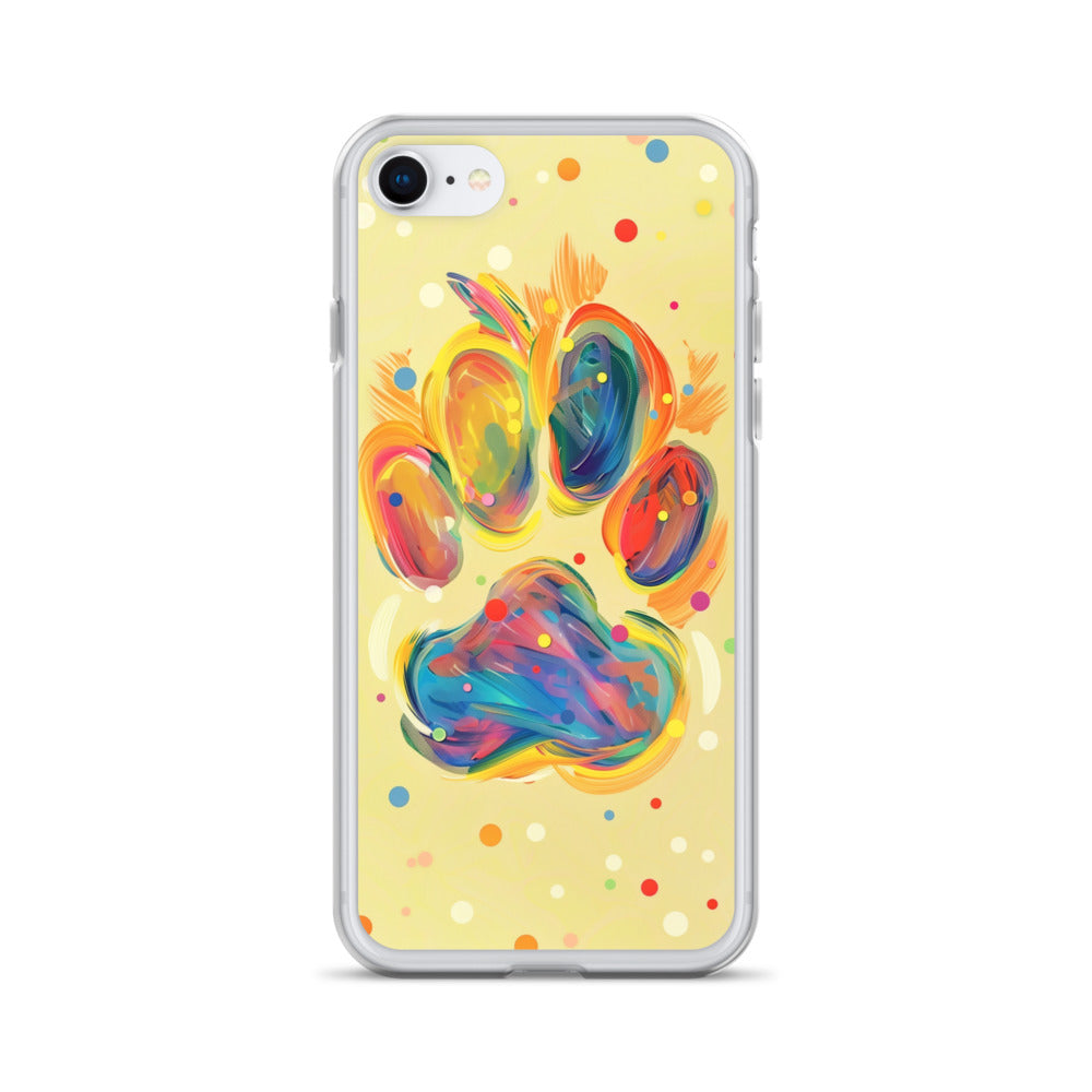 Artistic PawPrints Dreamscape Clear Case for iPhone®