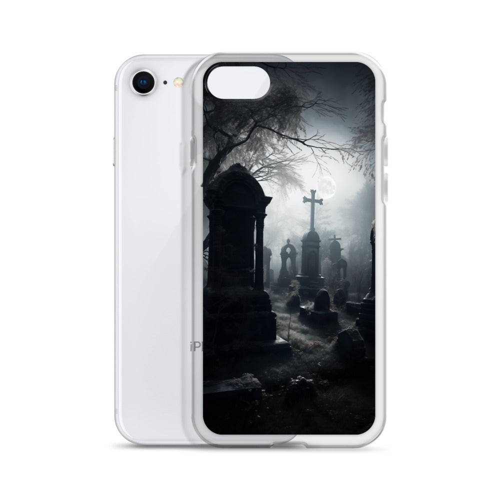 Cemetery B Clear Case for iPhone