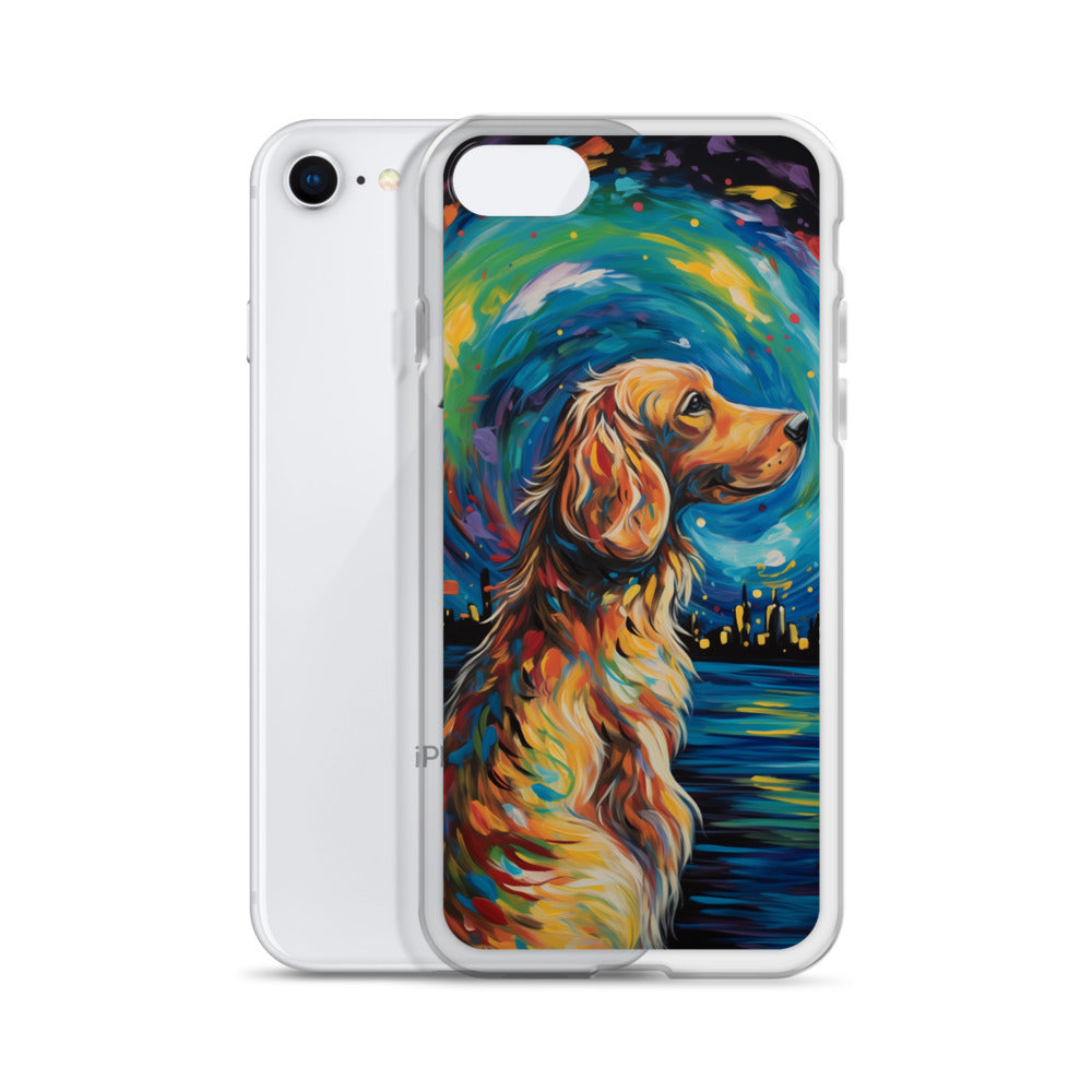 Van Gogh dog F Clear Case for iPhone