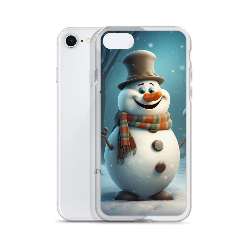 Snowman Finley Clear Case for iPhone®
