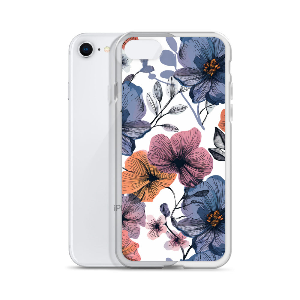 Flower Beautiful Clear Case for iPhone®
