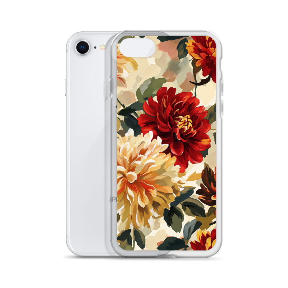 Flower Coral Clear Case for iPhone®