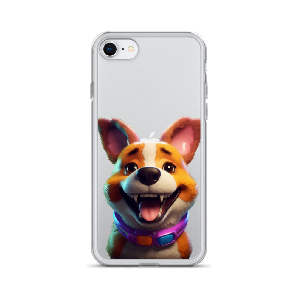 Dog E Clear Case for iPhone®