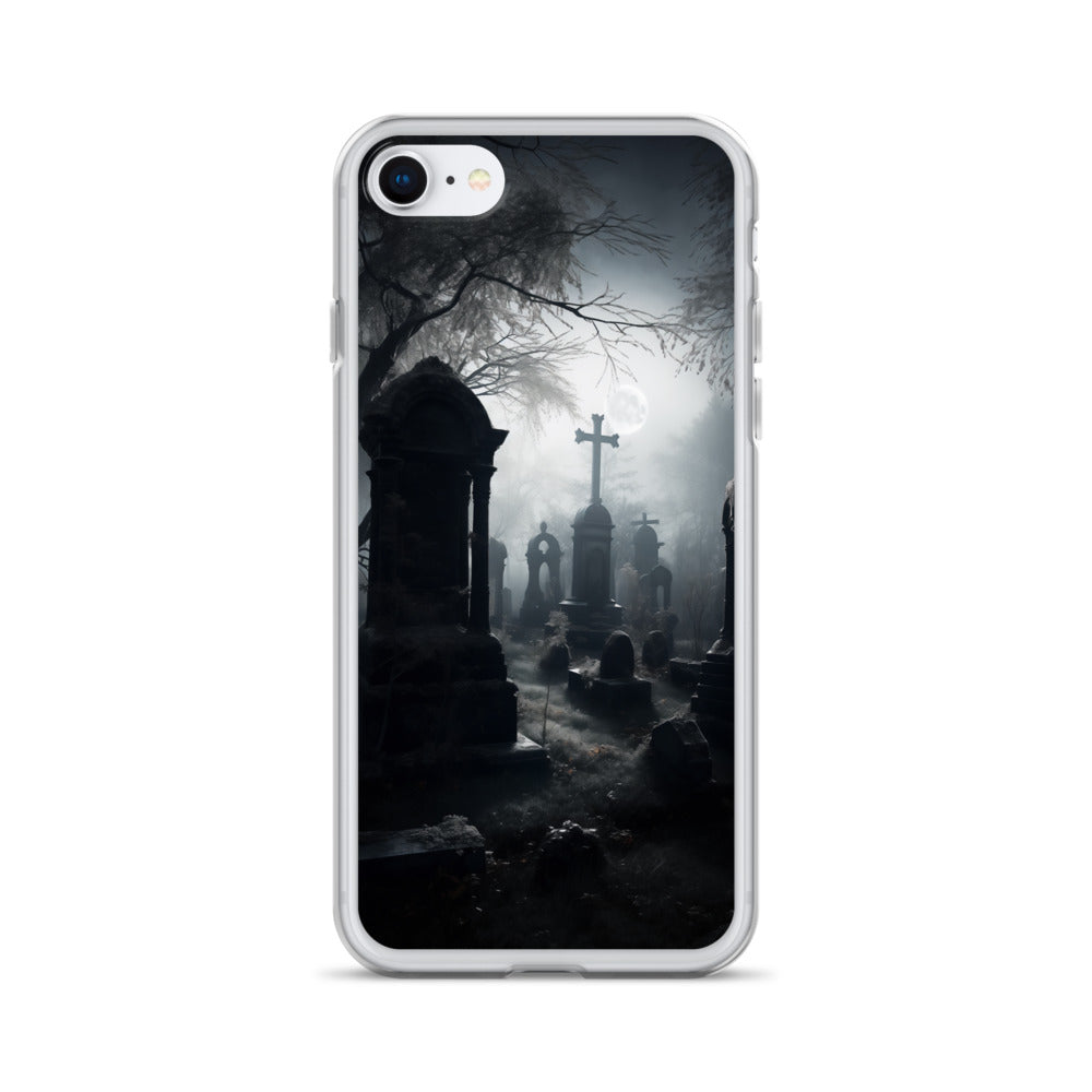 Cemetery B Clear Case for iPhone