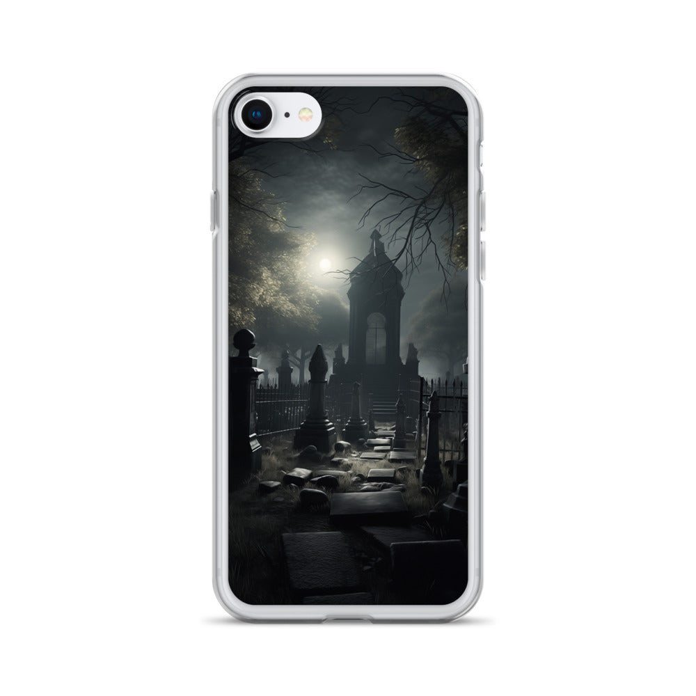 Cemetery D Clear Case for iPhone