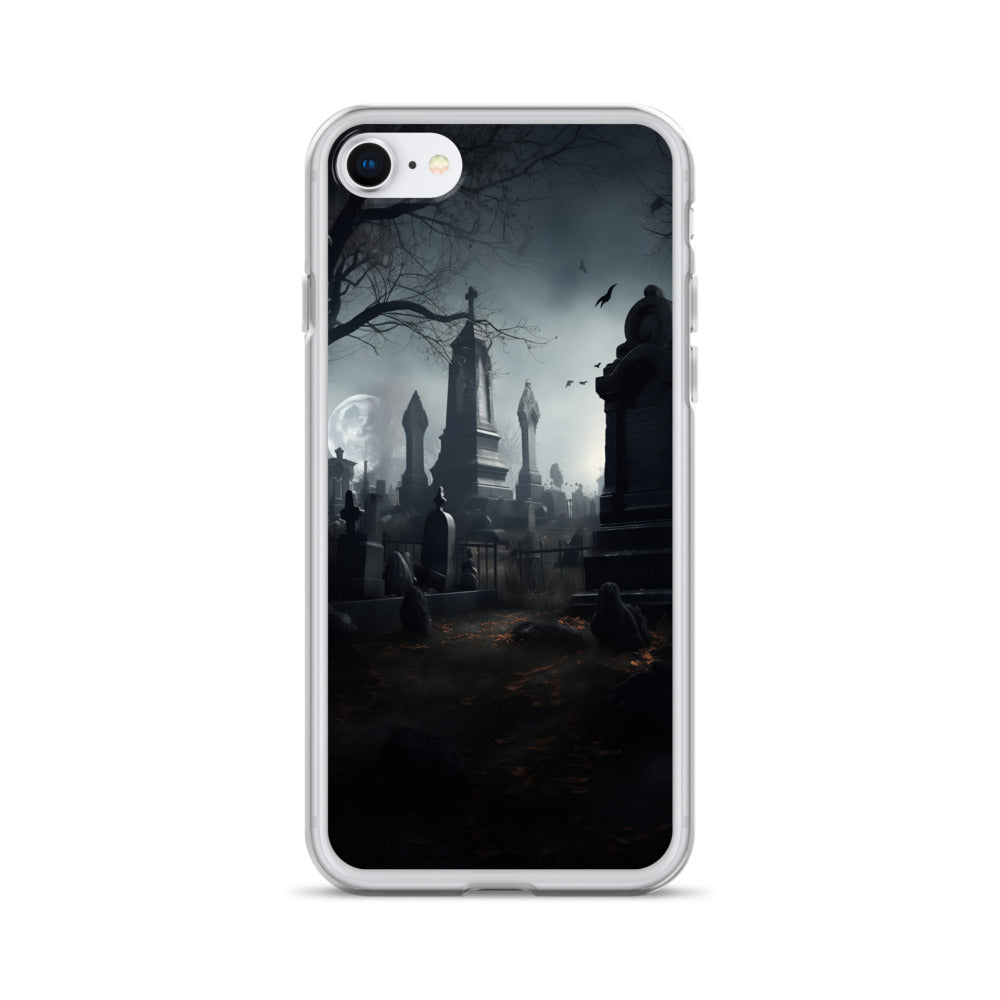 Cemetery E Clear Case for iPhone