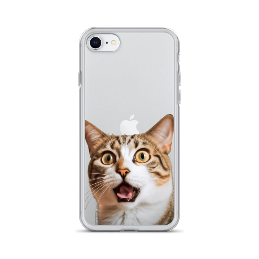 Cat A Clear Case for iPhone