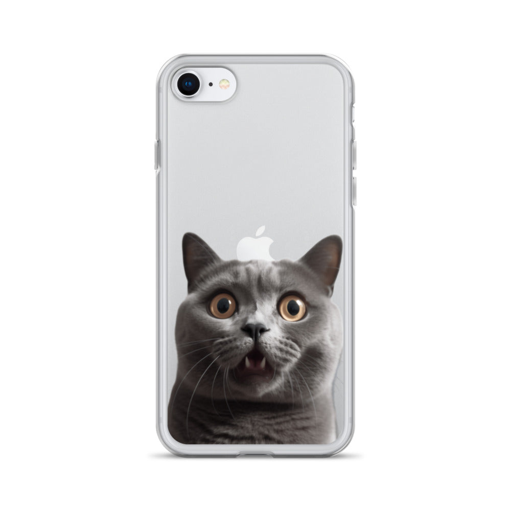 Cat B Clear Case for iPhone