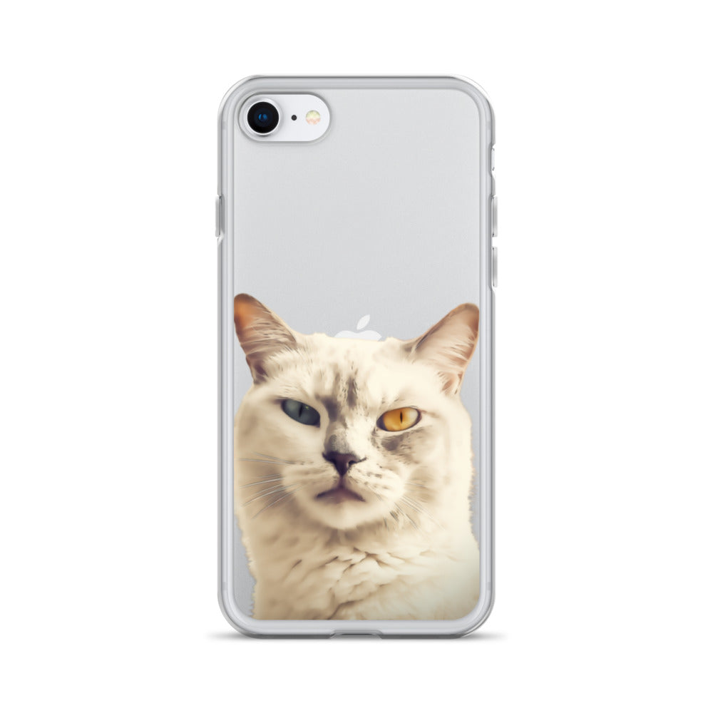 Cat C Clear Case for iPhone