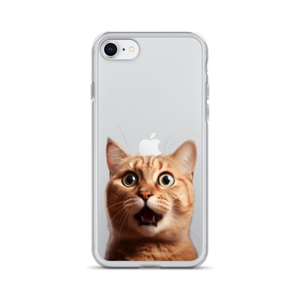 Cat J Clear Case for iPhone