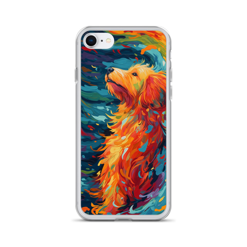 Van Gogh dog B Clear Case for iPhone