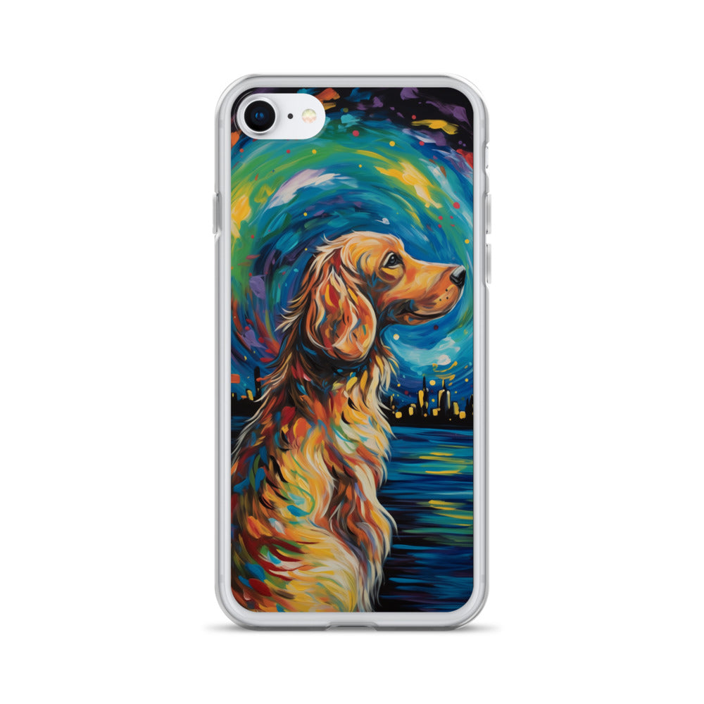 Van Gogh dog F Clear Case for iPhone