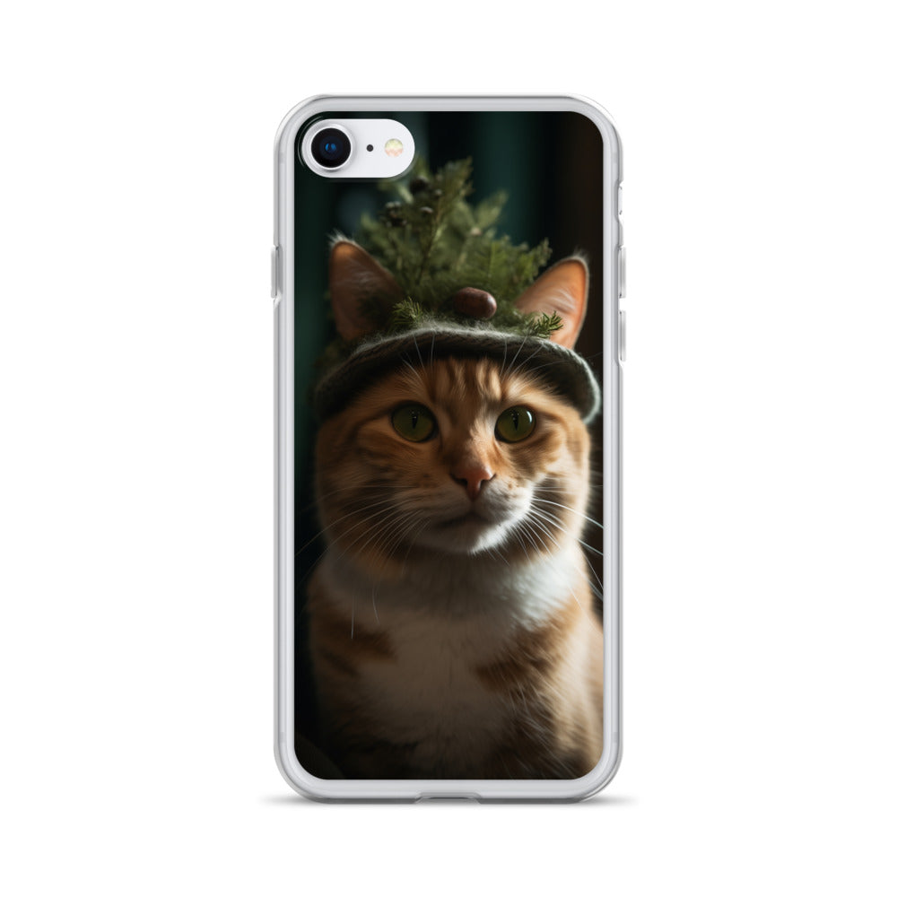 Cat Hat F Clear Case for iPhone®