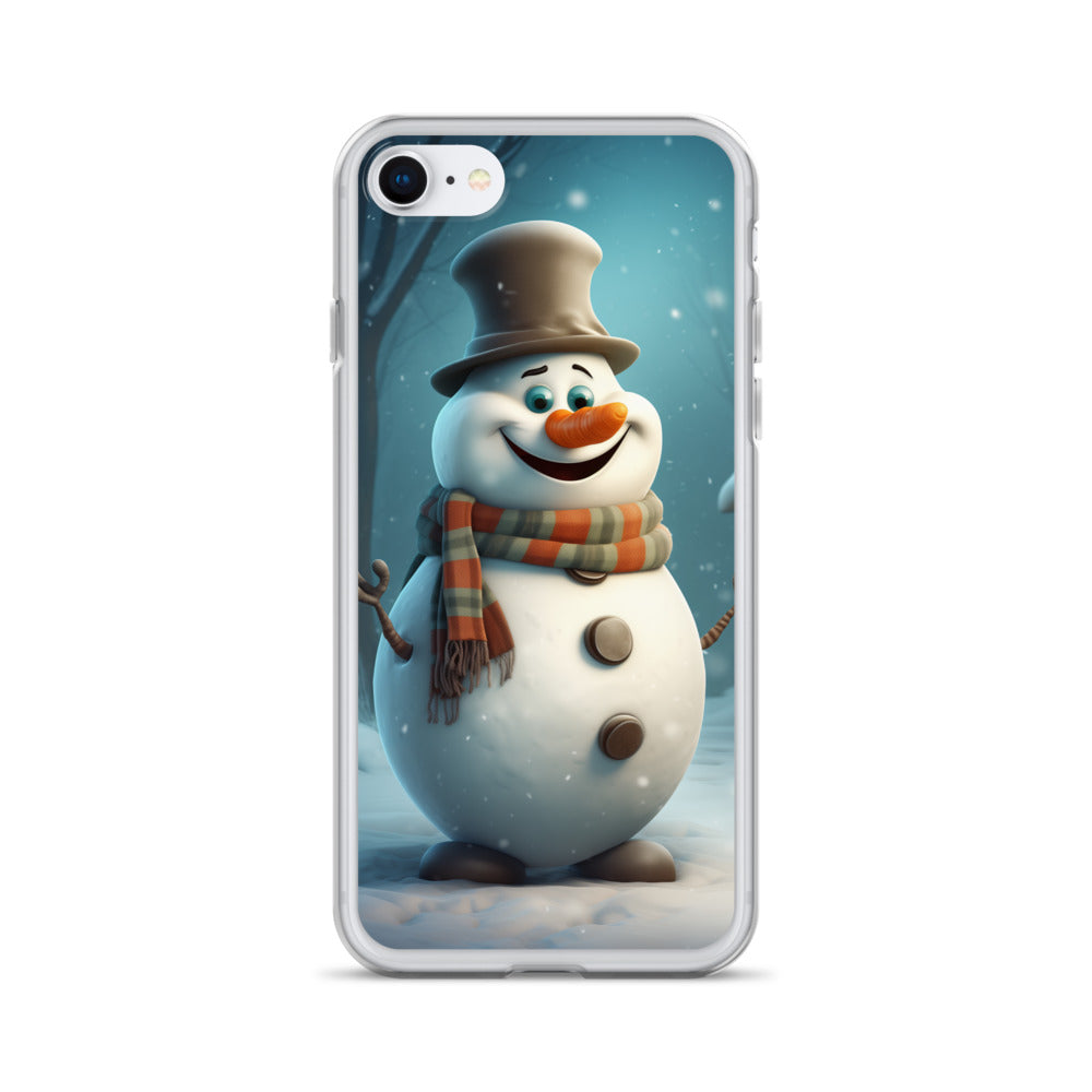 Snowman Finley Clear Case for iPhone®