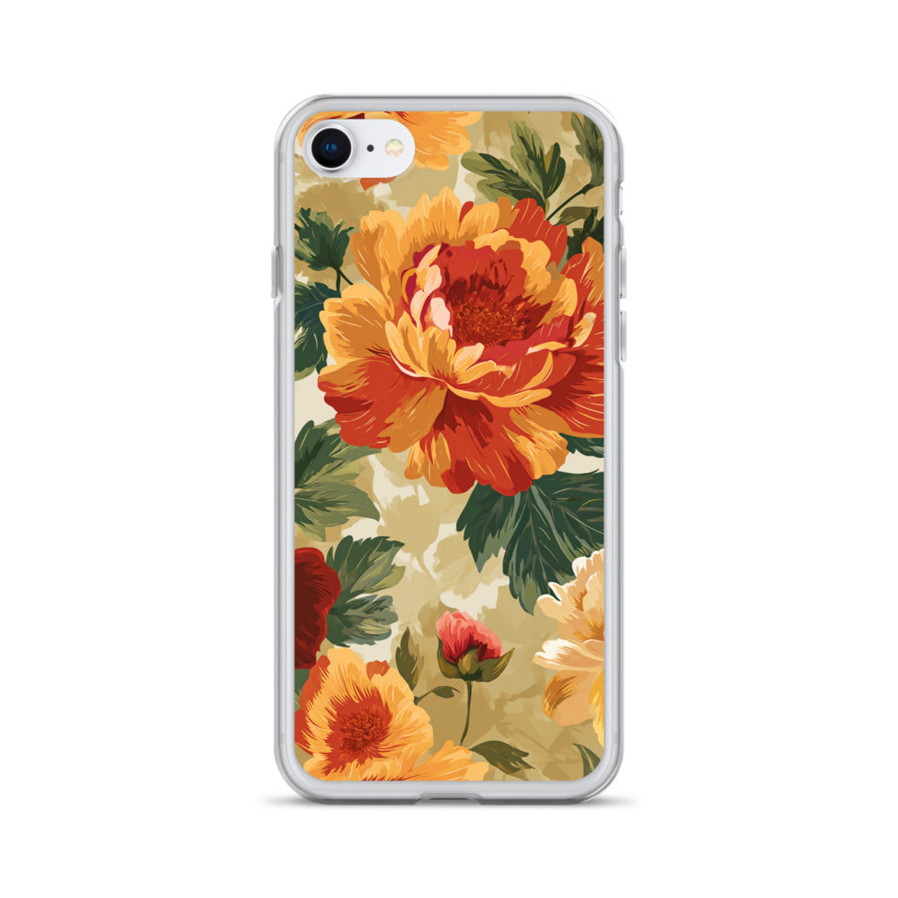 Flower Angel Clear Case for iPhone®